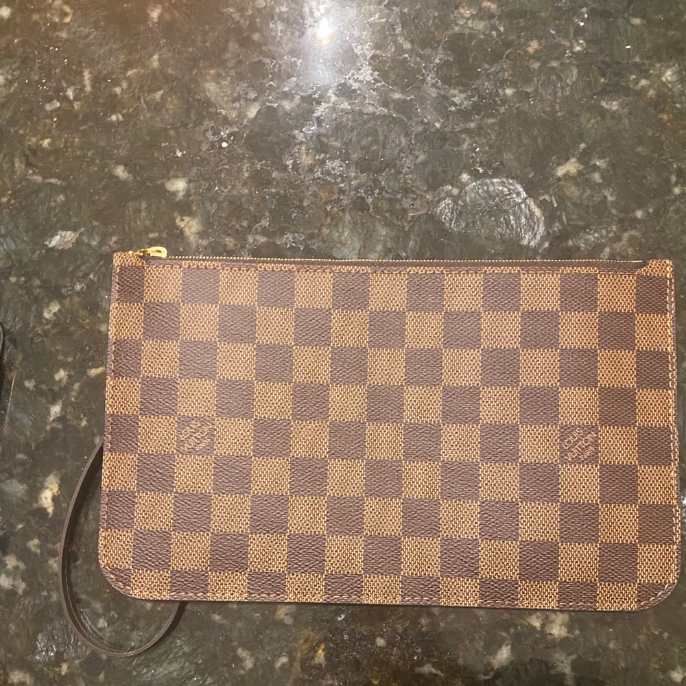 Louis Vuitton Neverfull pouch- Damien Ebene